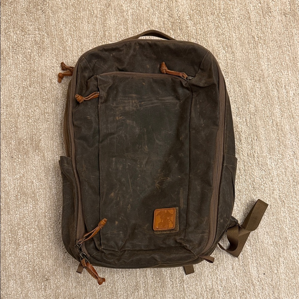 Evergoods x Carryology The Griffen Waxed Canvas 26L Backpack